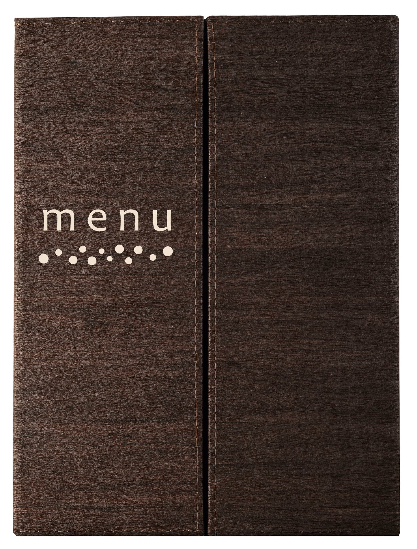 Porte menu Léo triptyque