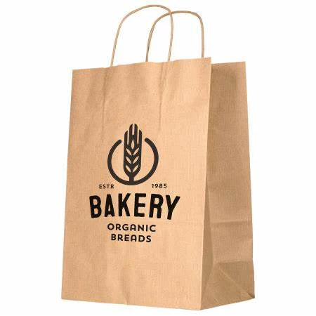 SACS SOS TRAITEUR AVEC ANSES 90 G/M2 32+21x28,5 CM NATUREL KRAFT