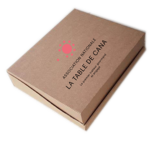 Plateau repas carton à compléter par 3 boites BSK