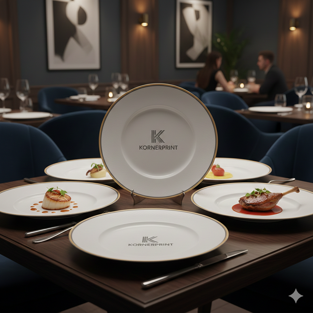 🍽️ Marquez les Esprits : Le Guide Ultime de la Personnalisation d'Assiettes avec Logo pour Restaurateurs