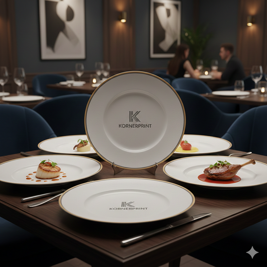 🍽️ Marquez les Esprits : Le Guide Ultime de la Personnalisation d'Assiettes avec Logo pour Restaurateurs