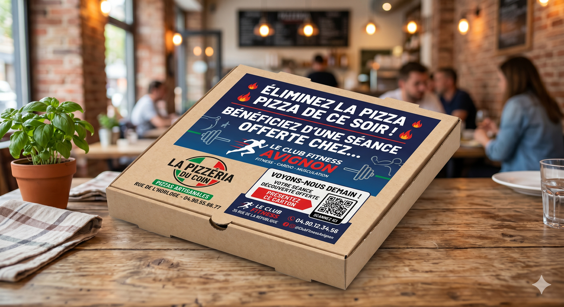 La Boîte à Pizza Publicitaire : Le Support Ultra-Cible pour Communiquer Rentable
