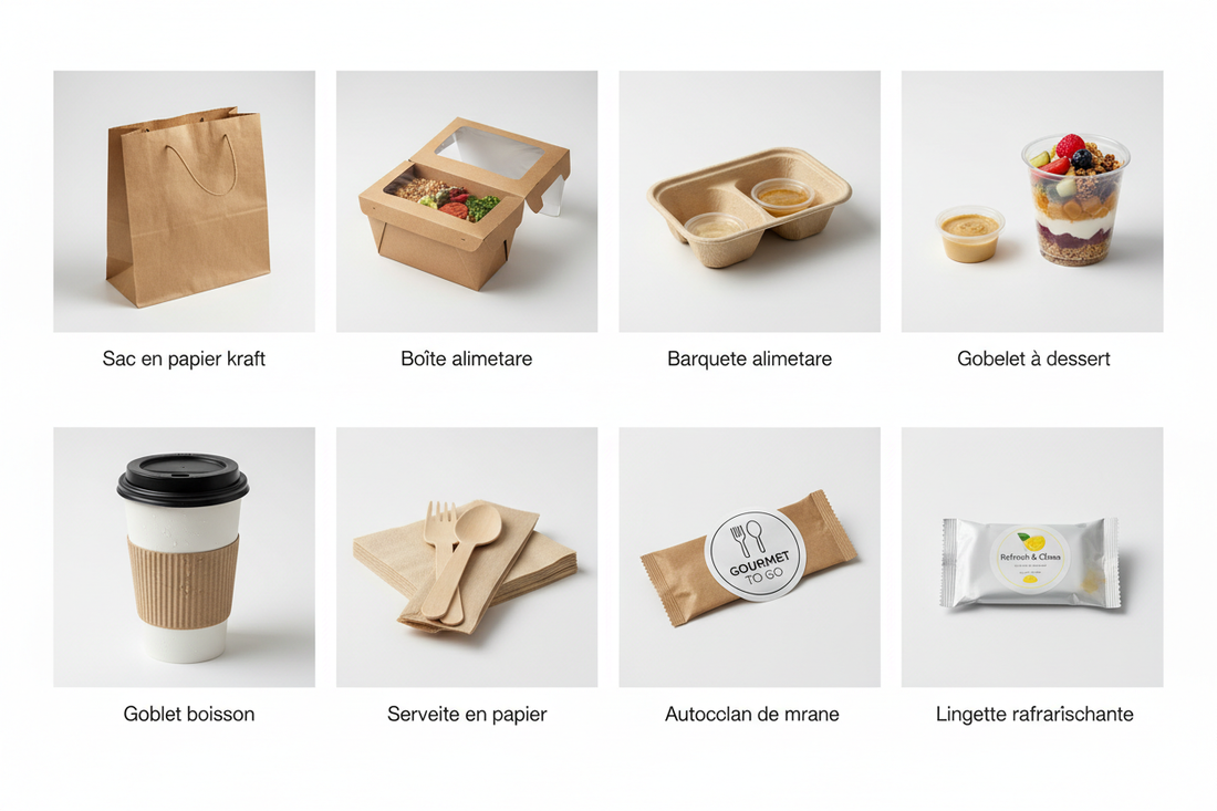 Vente à emporter : les 10 emballages indispensables (et pourquoi chacun compte)