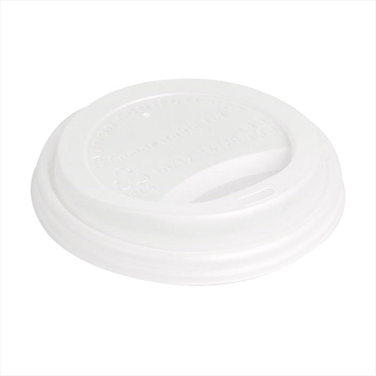 COUVERCLES POUR GOBELETS 360 ML BIODEGRADABLE BLANC CPLA