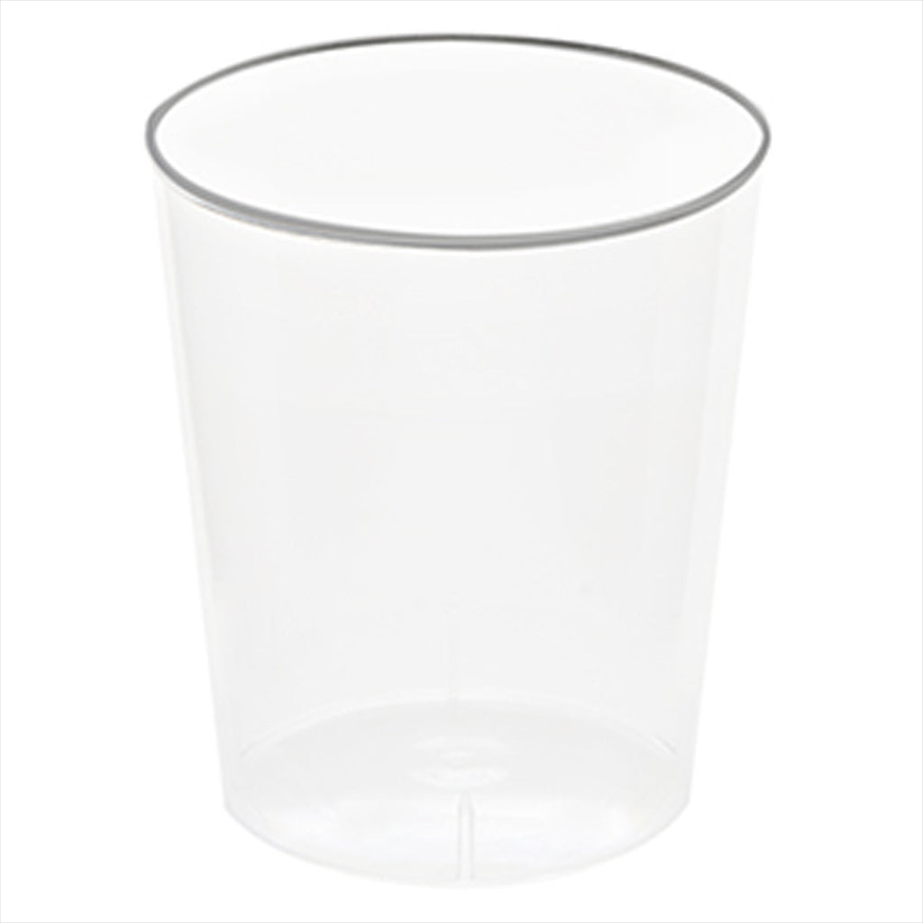 Verres injectés liqueur 20 ml ø 3,7x4,2 cm transparent plastique ps - carton de 2700 unités