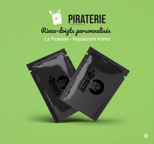 Rince-doigts personnalisés