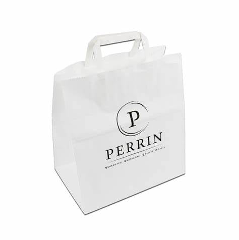 Sac personnalisée blanc ou kraft toutes tailles