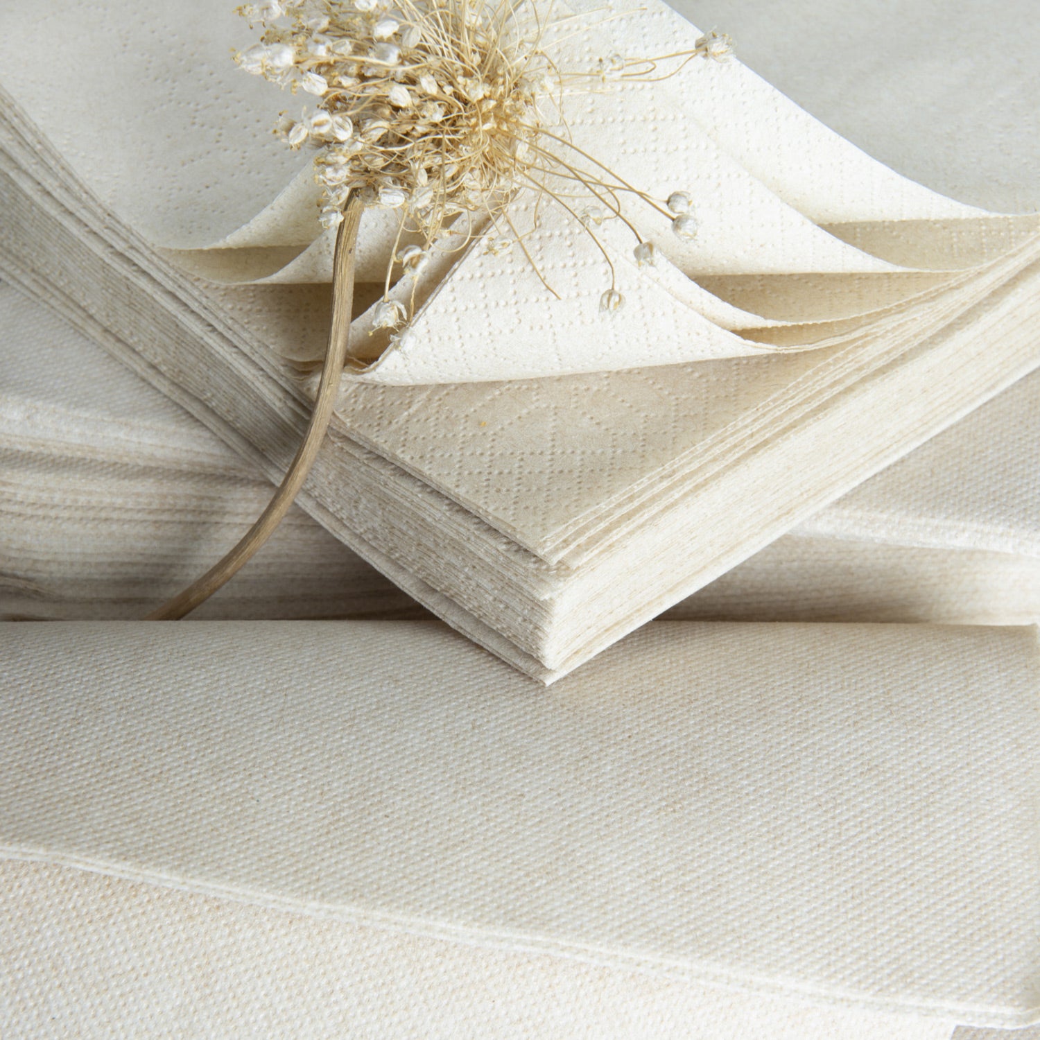 Serviette cocktail pure ouate personnalisée avec votre logo  Publicitaire