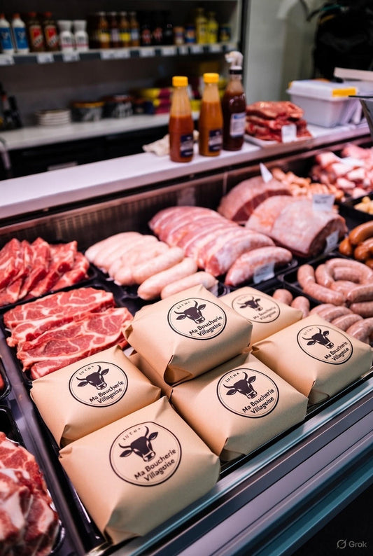 Papier Thermokraft Alimentaire Thermoscellable - Contact Alimentaire Certifié