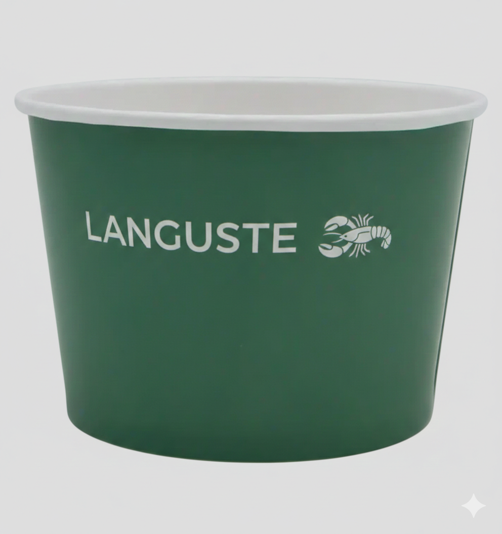 pot carton personnalisé avec votre logo