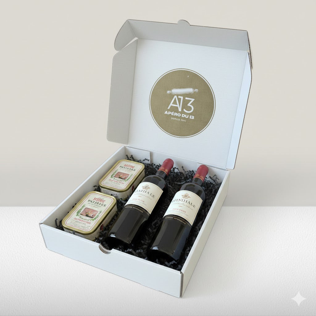 Boîtes coffret personnalisées 35x27+7,5 cm pour entreprises et artisans